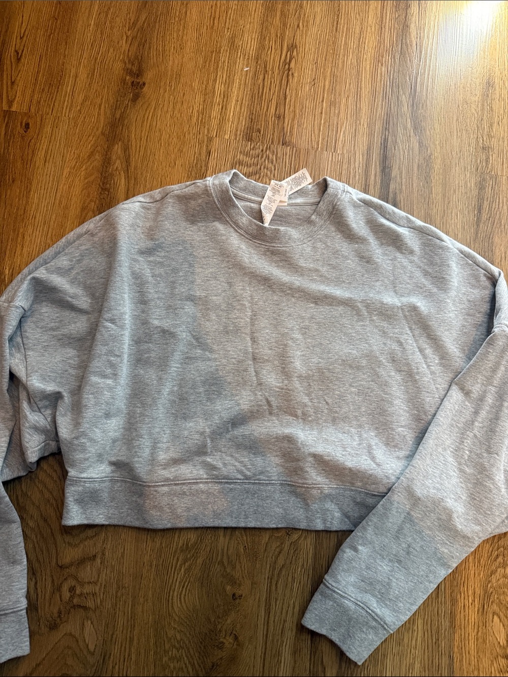 ALO Women's Gray Crewneck Sweater